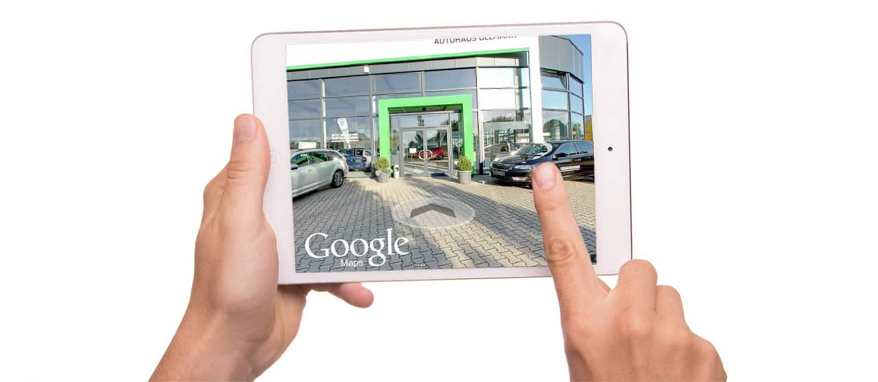 virtuelle tour autohaus 360 grad tour google maps